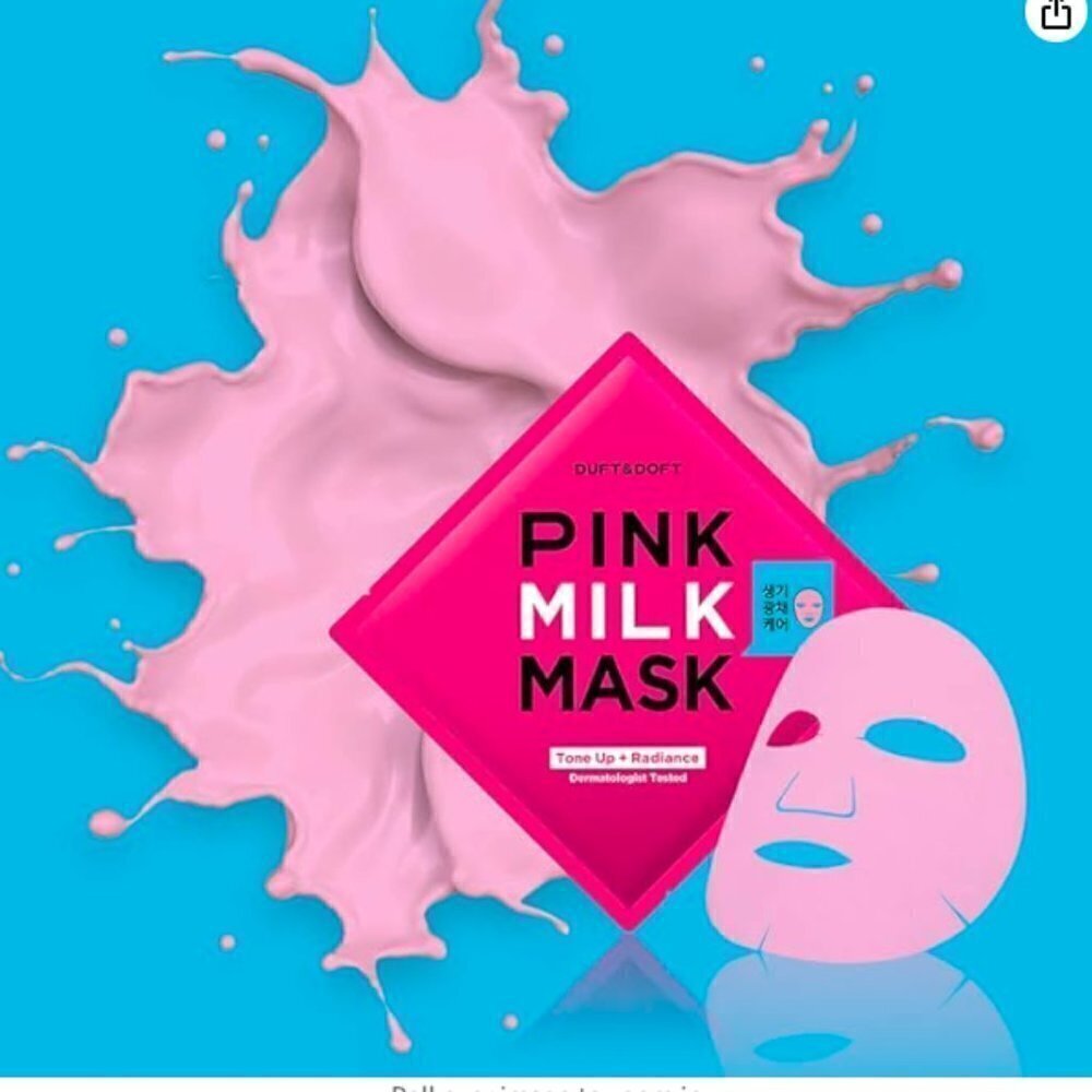 ⚪ $3 ADD ON ⚪ DUFT & DOFT PINK MILK MASK